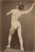 Male Nude by Guglielmo Marconi (French, 1842–after 1885) - Classic Art canvas print