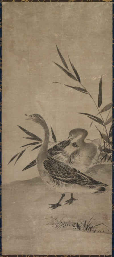 Geese by  - Classic Art canvas print