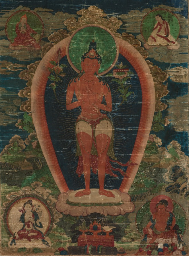 Bodhisattva Padmapani by  - Classic Art canvas print