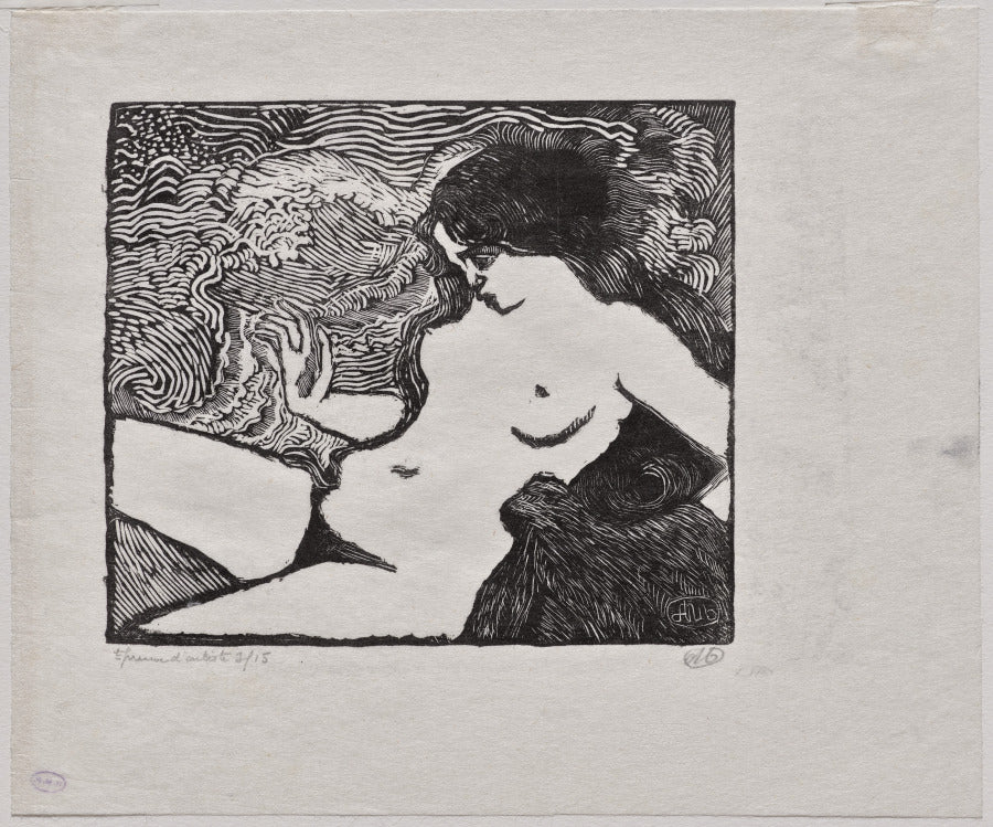 Wave by Aristide Maillol (French, 1861–1944) - Classic Art canvas print