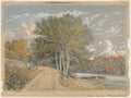 On the Harlem River by William Rickarby Miller (American, 1818–1893) - Classic Art canvas print