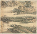 Mt. Biyan Green Cliff by Song Xu (Chinese, 1525-c. 1606) - Classic Art canvas print