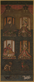 Mandala of the Four Deities of Mt. Kya by  - Classic Art canvas print