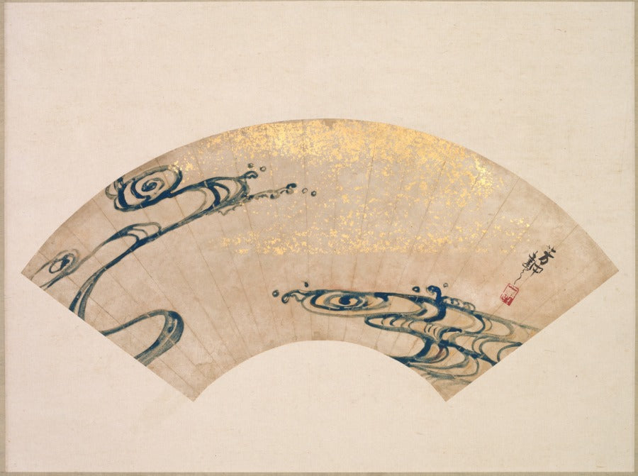 Waves by Nakamura Hōchū (Japanese, d. 1819) - Classic Art canvas print
