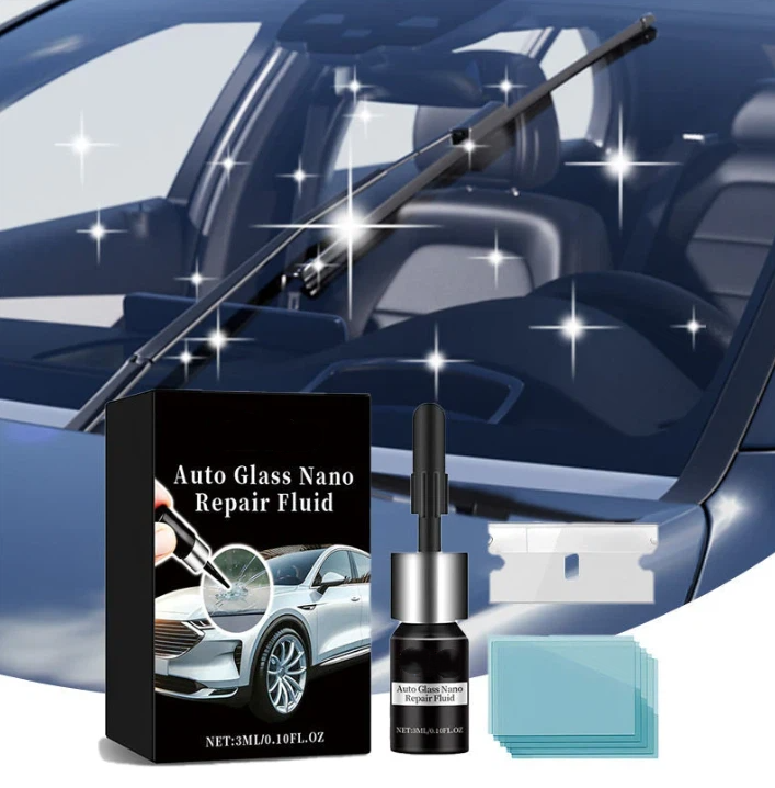 Auto Glass Nano Repair Fluid Kit