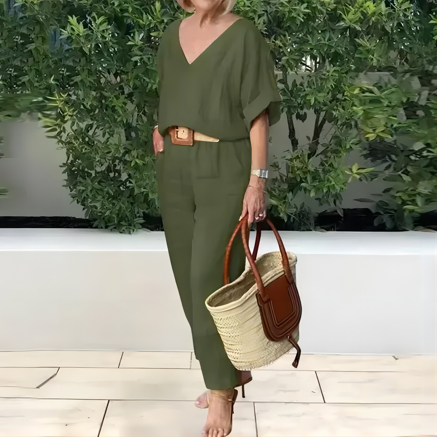 Women's Casual Loose Top And Pants Set