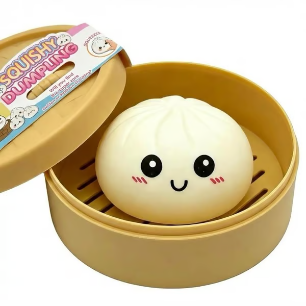 🏆Last Day Promotion!Expressive Dumpling Squishy - Blind Box, Fidget Toy