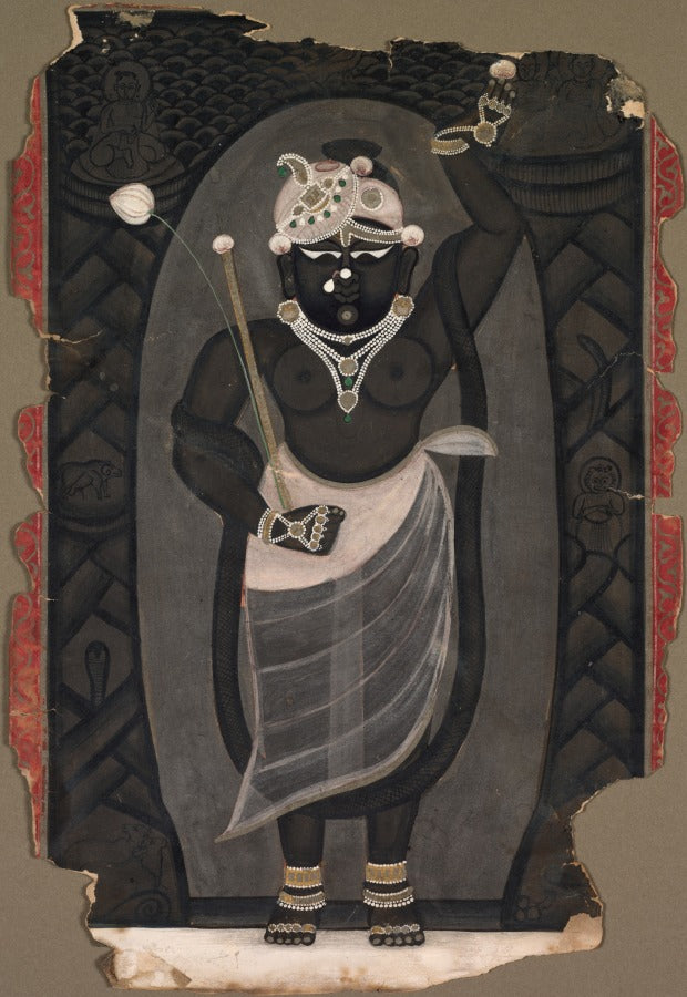 Sri Nathaji by  - Classic Art canvas print