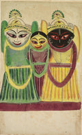 Jagannatha Trio verso by  - Classic Art canvas print