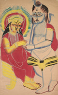 Annapurna and Shiva by  - Classic Art canvas print