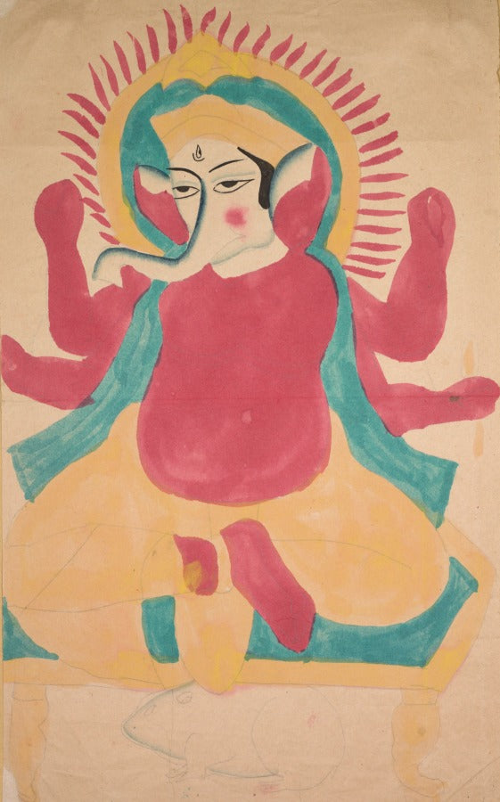 Ganesha by  - Classic Art canvas print
