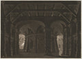 Subterranean Jail for the Stage by Abel Schlicht (German, 1754–1826) - Classic Art canvas print