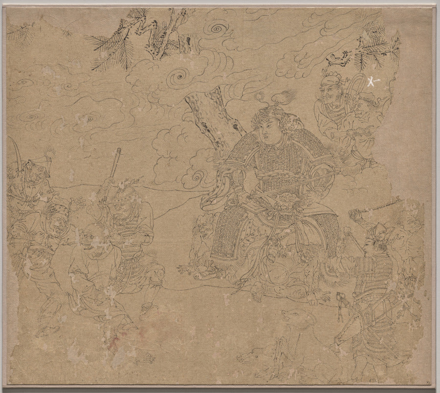 Album of Daoist and Buddhist Themes Search the Mountain Leaf 41 by  - Classic Art canvas print