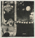 Mlle Bcat at the Caf des Ambassadeurs by Edgar Degas (French, 1834–1917) - Impressionist canvas print
