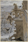 Notre-Dame de Paris by Luc-Olivier Merson (French, 1846–1920) - Classic Art canvas print