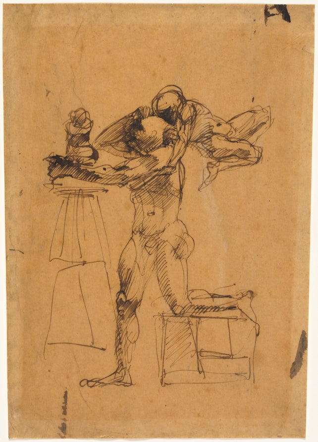 The Genius of the Sculptor by Auguste Rodin (French, 1840–1917) - Classic Art canvas print