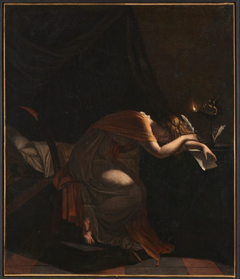 The Death of Sophonisba by Pierre Guérin (French, 1774–1833) - Classic Art canvas print