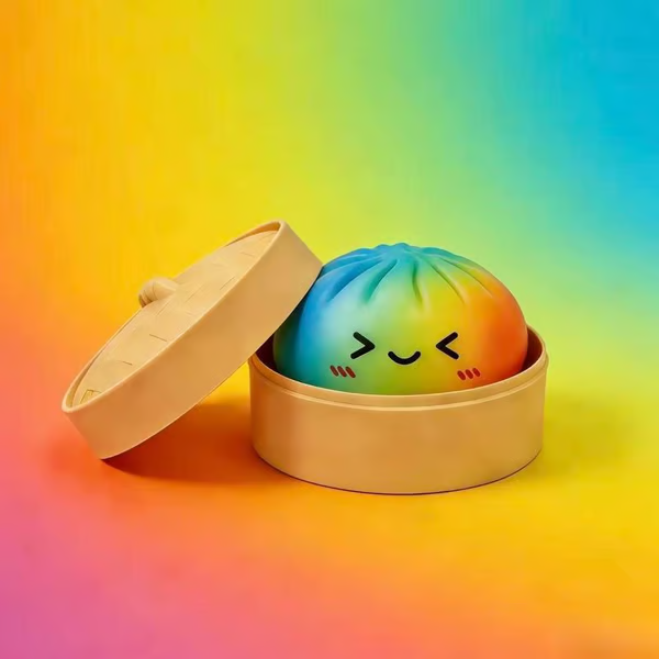 🏆Last Day Promotion!Expressive Dumpling Squishy - Blind Box, Fidget Toy
