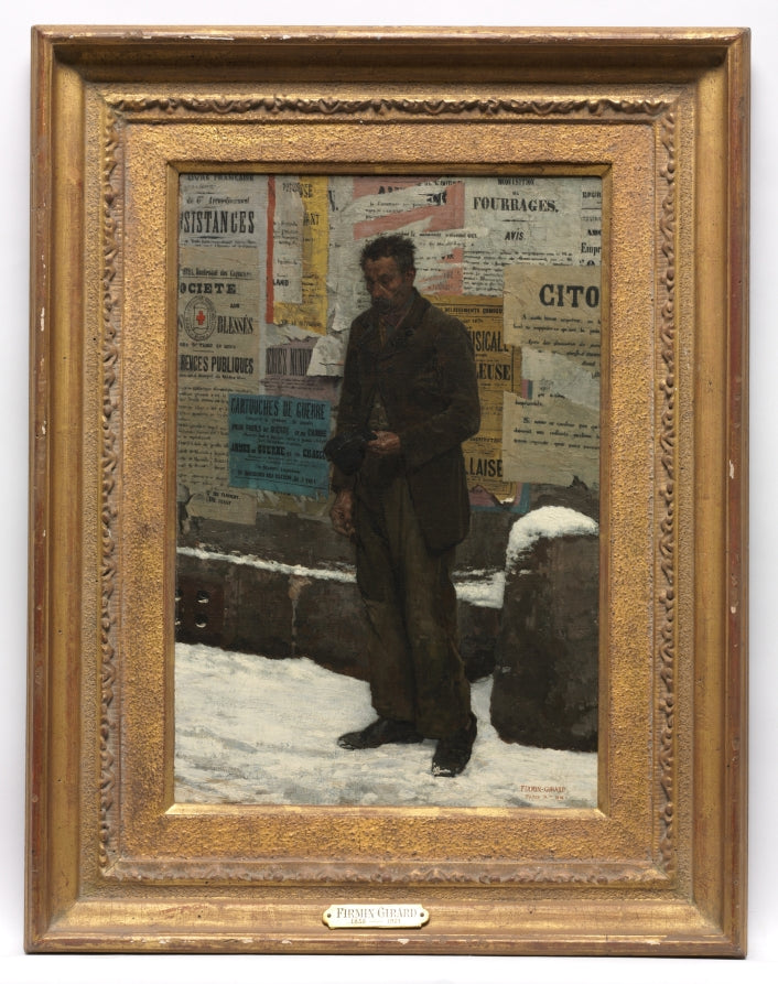 The Veteran by Marie-François Firmin-Girard (French, 1838–1921) - Classic Art canvas print