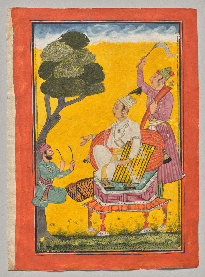 Vivacha Ragaputra, from a Ragamala by  - Classic Art canvas print