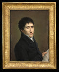 Portrait of a Musician by Andrea Appiani (Italian, 1754–1817) - Classic Art canvas print