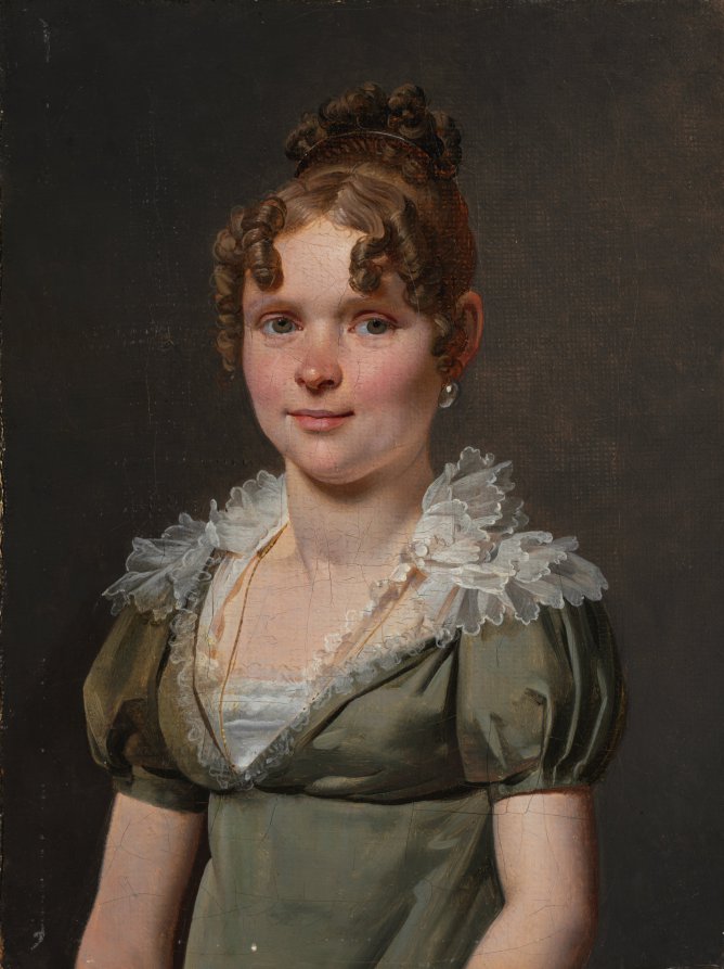 Madame Nicolas Louis Faret by Martin Drölling (French, 1752–1817) - Classic Art canvas print