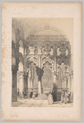 Picturesque Sketches in Spain The Mosque, Cordova by Thomas Shotter Boys (British, 1803–1874) - Classic Art canvas print