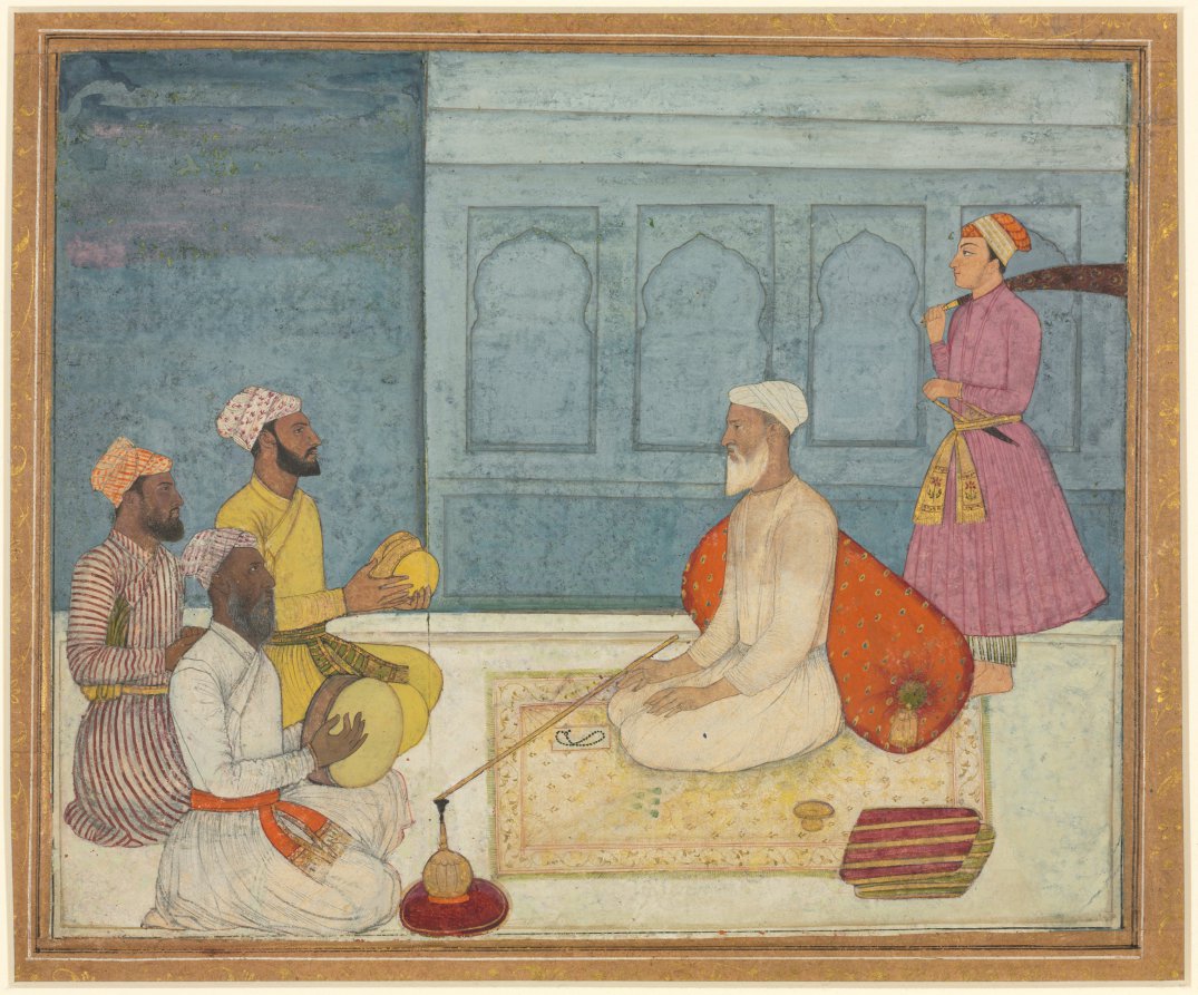 Sultan and Musicians by  - Classic Art canvas print