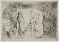 Bacchanales The Satyr's Dance by Jean-Honoré Fragonard (French, 1732–1806) - Classic Art canvas print