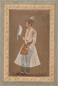 Portrait of Raja Jagat Singh of Nurpur reigned 161846 by Bichitr (Indian, active c. 1615–50) - Classic Art canvas print