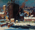 The Furnace by Carl Gaertner (American, 1898–1952) - Classic Art canvas print