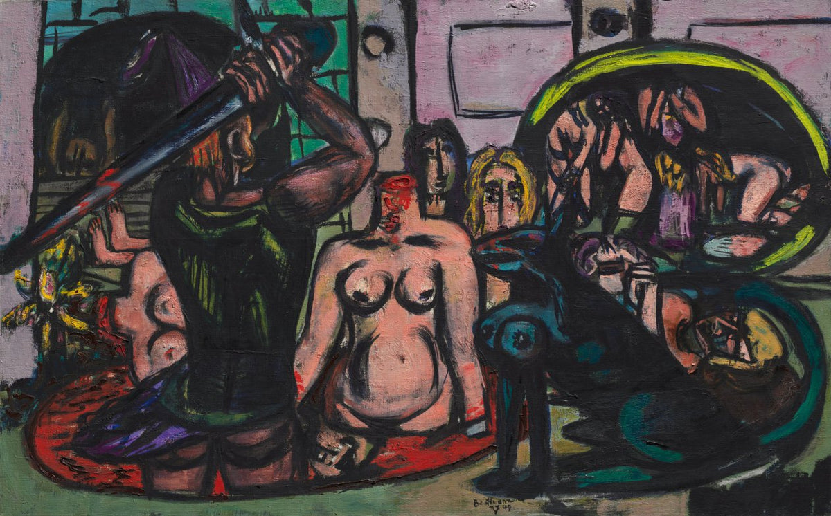 Perseus's Last Duty by Max Beckmann (German, 1884–1950) - Classic Art canvas print