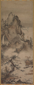 Landscape by Judō (Japanese, active 16th century) - Classic Art canvas print
