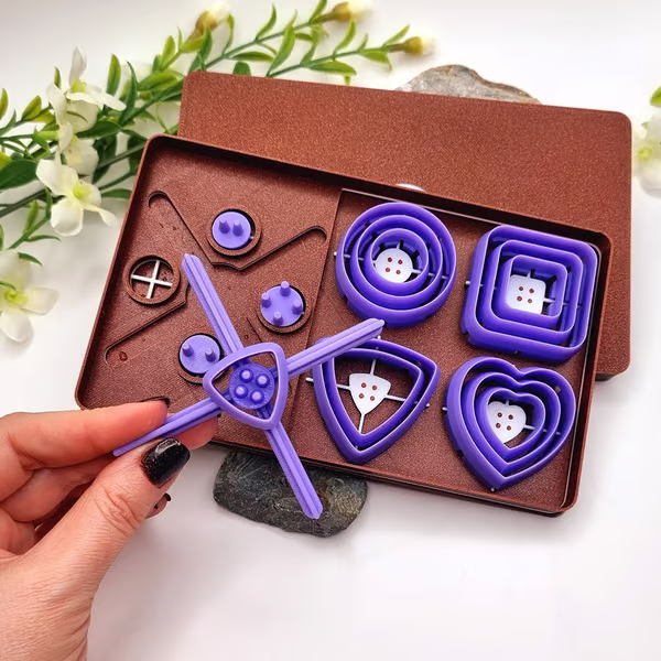 ❤️Beginner-Friendly✨Buttons Toolkit Set - Create Perfectly Centered Buttons with Ease