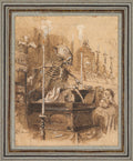 The Relics by Jean-Jacques Grandville (French, 1803–1847) - Classic Art canvas print