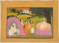 Sultan Ibrahim ibn Adham of Balkh Visited by Angels by  - Classic Art canvas print