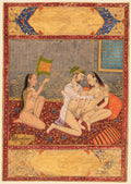 A King Making Love in the Harem by  - Classic Art canvas print