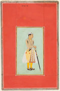 Portrait of Prince Sur Singh Rathor of Bikaner 15941631 by  - Classic Art canvas print