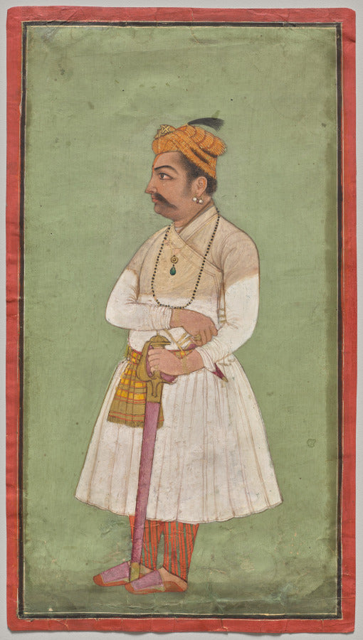 Raja Hari Sen of Mandi by  - Classic Art canvas print