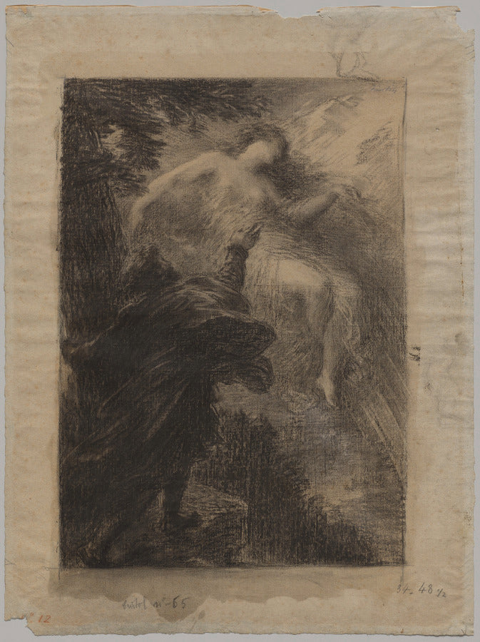 Fairy of the Alps by Henri Fantin-Latour (French, 1836–1904) - Realist canvas print