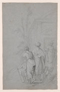 Abraham Casting Out Hagar and Ishmael by Pieter de Grebber (Dutch, 1590–1663) - Classic Art canvas print