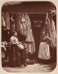 An Old Clothes Shop, Seven Dials by John Thomson (Scottish, 1837–1921) - Classic Art canvas print