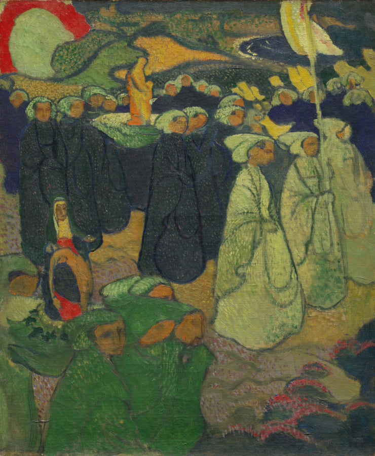 Procession or Pardon at Perros-Guirec by Maurice Denis (French, 1870–1943) - Classic Art canvas print