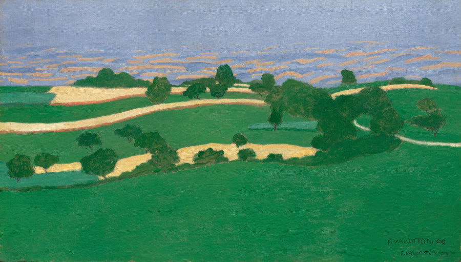 Corn Fields by Félix Vallotton (Swiss French, 1865–1925) - Classic Art canvas print