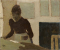 Woman Ironing by Édouard Vuillard (French, 1868–1940) - Classic Art canvas print