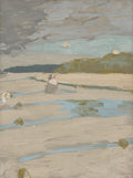 The Beach at Saint-Jacut by Édouard Vuillard (French, 1868–1940) - Classic Art canvas print
