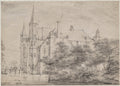 Zuylen Castle Near Utrecht by Roelant Roghman (Dutch, 1627–1692) - Classic Art canvas print