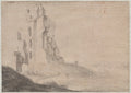 Ruin of the huis Ter Kleef near Haarlem by Roelant Roghman (Dutch, 1627–1692) - Classic Art canvas print