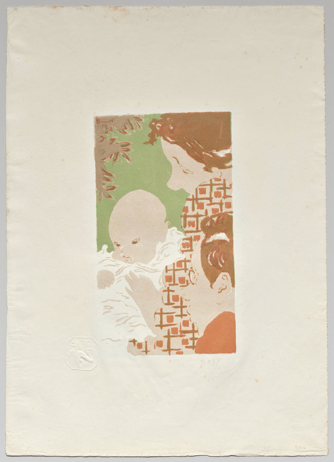 Family Scene by Pierre Bonnard (French, 1867–1947) - Classic Art canvas print