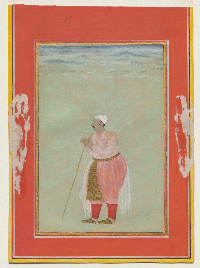 Portrait of Maharaja Rai Singh of Bikaner reigned 15741612 by  - Classic Art canvas print